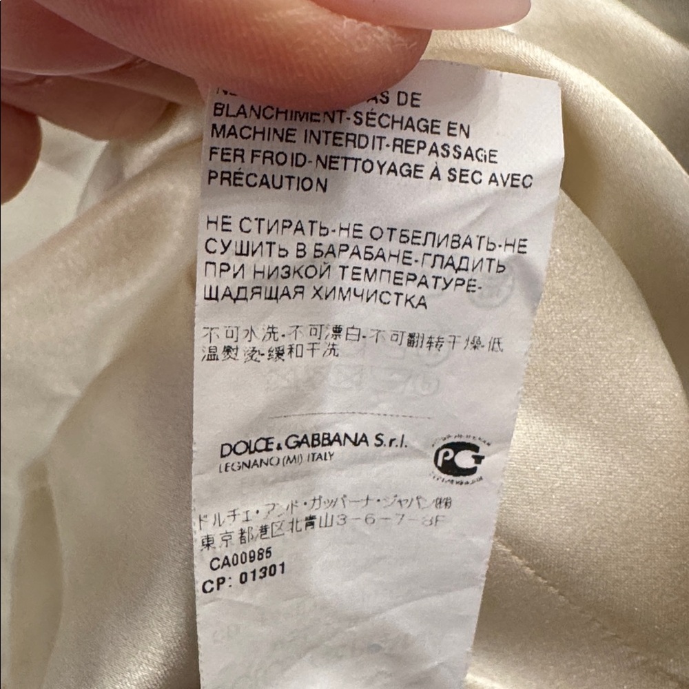 Dolce & Gabbana Floral-Print Ruched Midi Dress size 42 M US size 6 - Picture 15 of 16